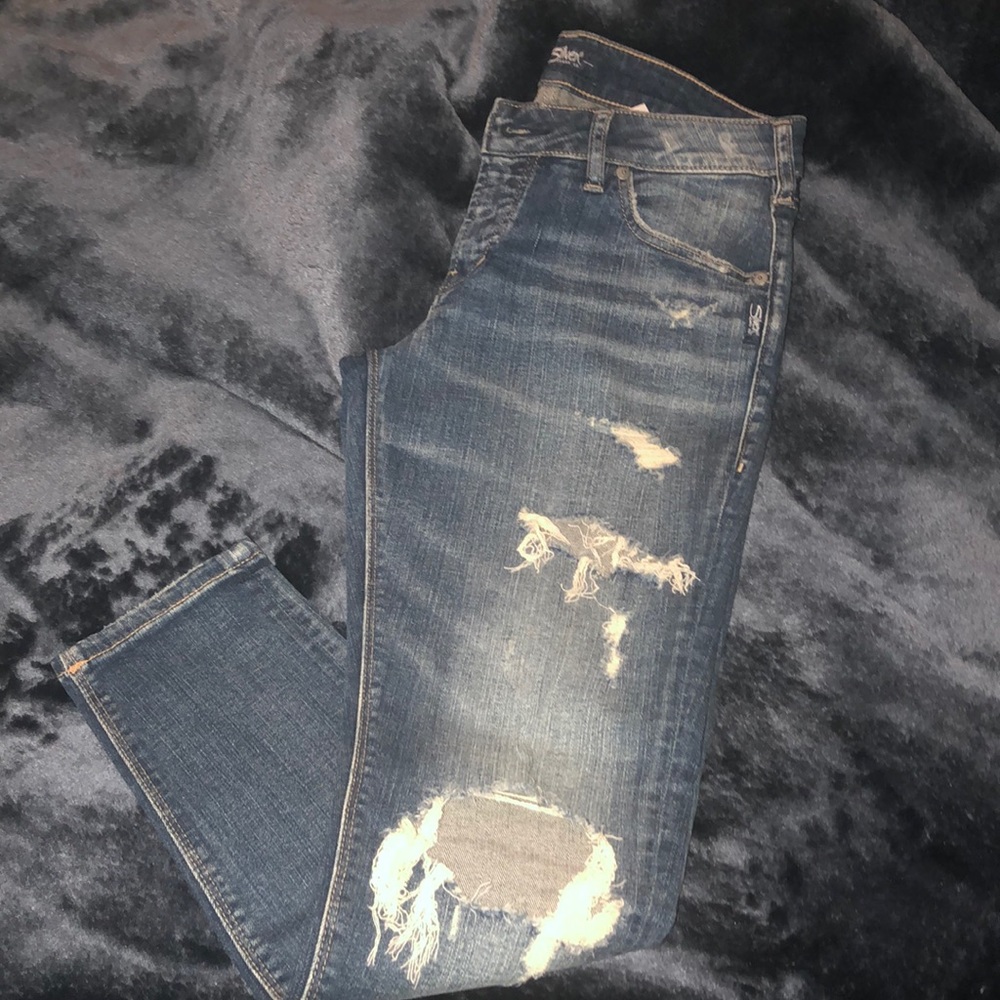 Silver “Kenni” Jeans